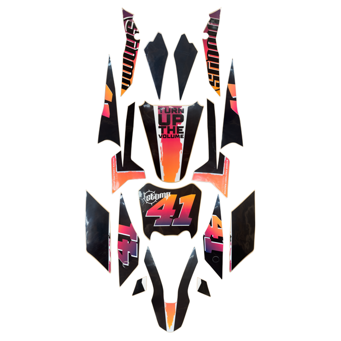 2025 Graphics Kit – Detroit/ CRF70 – Stomp Parts